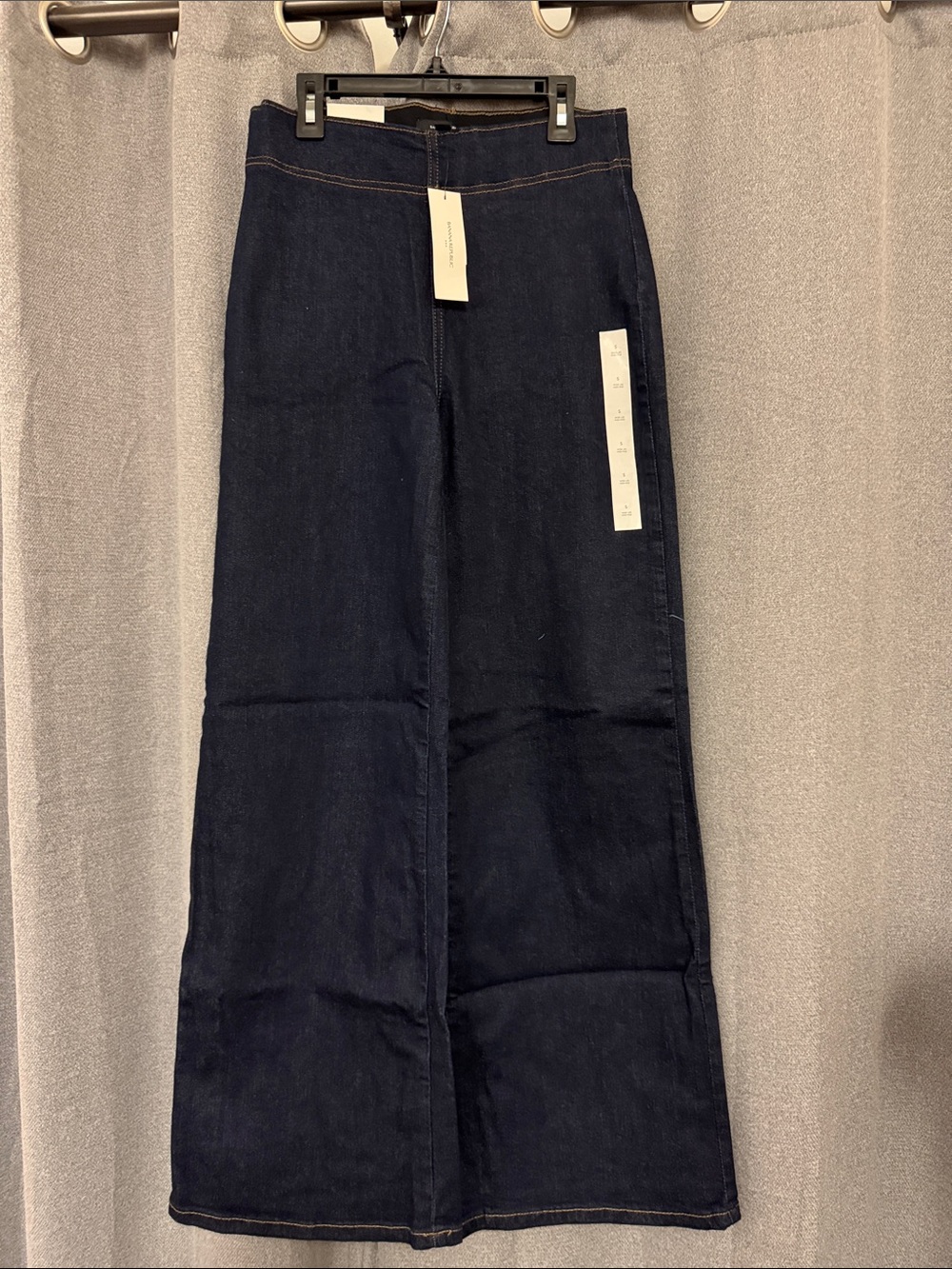 Banana Republic Dark Blue Wide-Leg Jeans